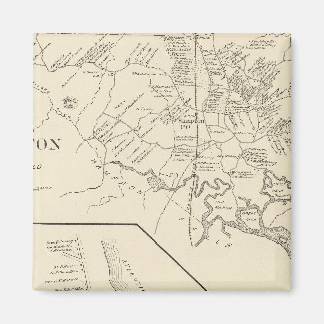 Hampton, Hampton Beach Magnet (Framsidan)