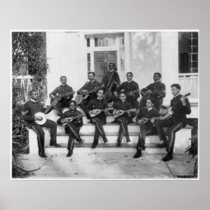 Hampton Institute Musician, 1898 Poster