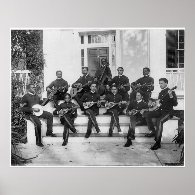 Hampton Institute Musician, 1898 Poster (Framsidan)