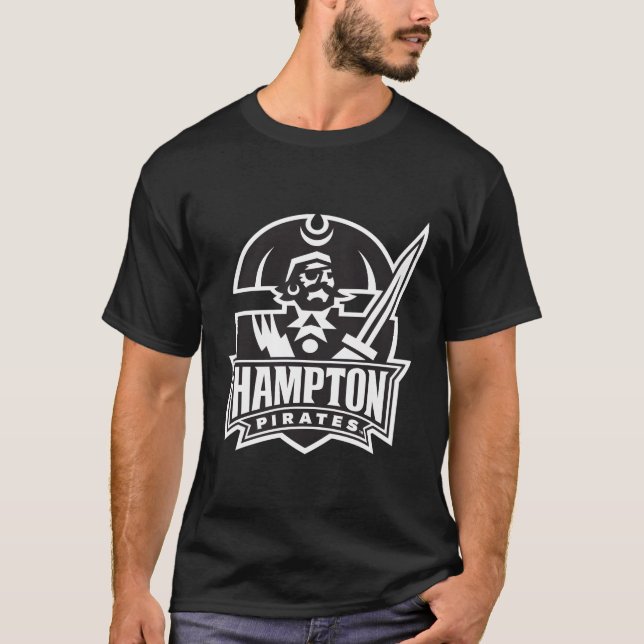 Hampton Pirater Icon Royal Blue T Shirt (Framsida)
