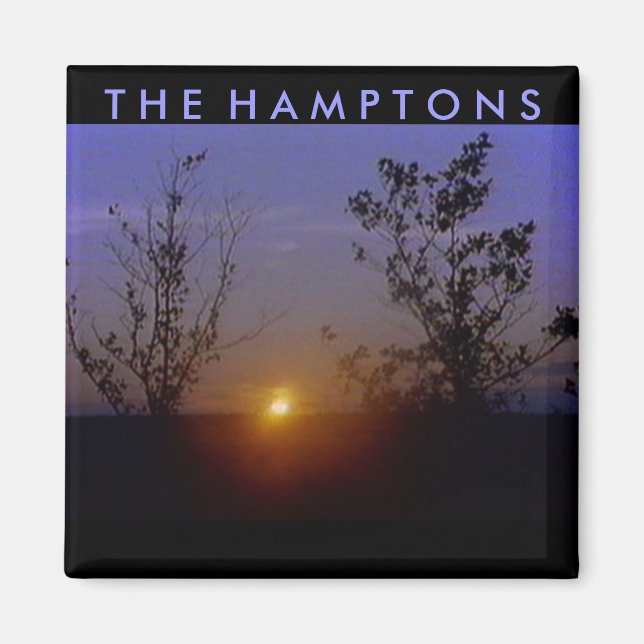 Hampton Sunset Magnet (Framsidan)