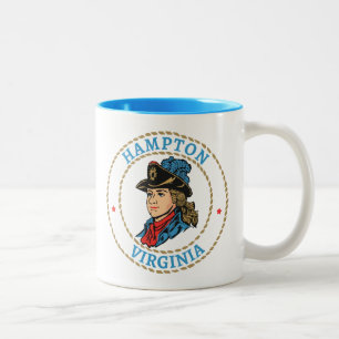 Hampton Virginia Colonial Två-Tonad Mugg