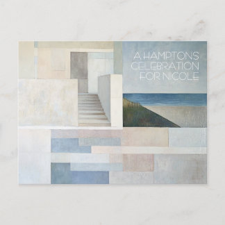 Hamptons-busskort i Anpassadet Vykort