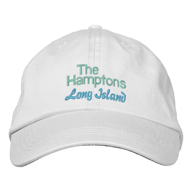HAMPTONS cap Broderad Keps (Framsida)