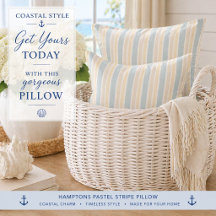 Hamptons Coastal Stripe Kökshandduk