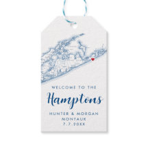 Hamptons Elegant Modern Navy Wedding Favor