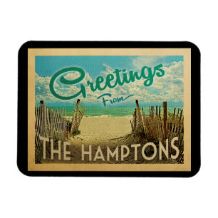 Hamptons Magnet Beach Vintage resor