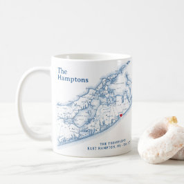 Hamptons NY-gåva Kaffemugg