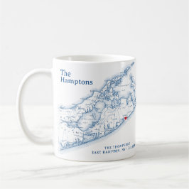 Hamptons NY-gåva Kaffemugg