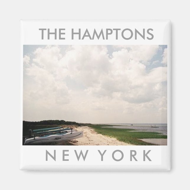 Hamptons scenmagnet magnet (Framsidan)