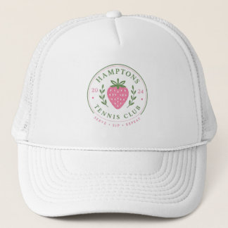 Hamptons Tennis - Lastbilschaufförshatt Keps