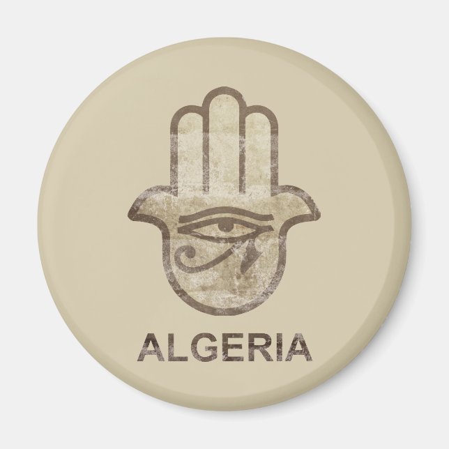 Hamsa Algeriet Magnet (Framsidan)
