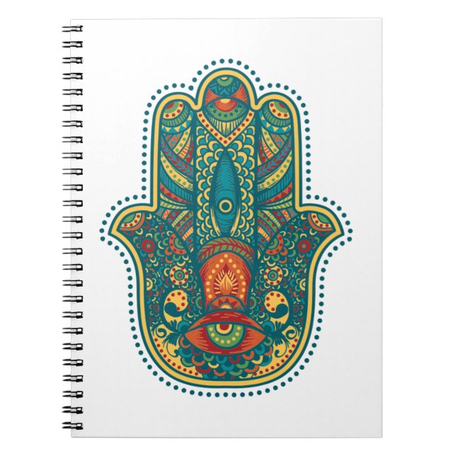 Hamsa Anteckningsbok (Framsidan)