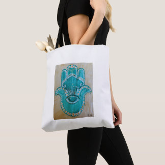 Hamsa bag tygkasse