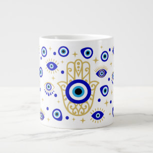 Hamsa Evil Öga Specialty Mugg Jumbo Mugg