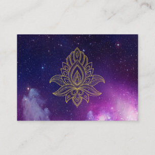 *~* Hamsa Galaxy Helig Nebula Cosmic Visitkort