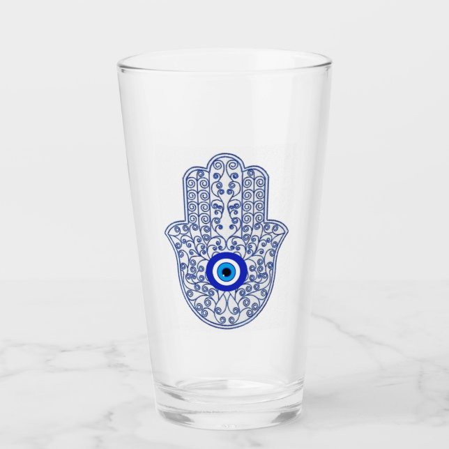 Hamsa Glass Kopp (Framsida)