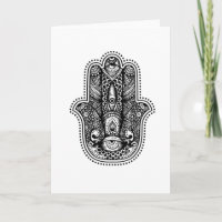 Hamsa gudens hand