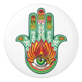 Hamsa Hand Knopp