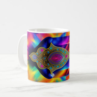 Hamsa Hand Protection mugg