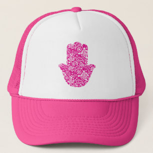 Hamsa Hand Rosa Hand of Fatima Keps
