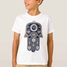 Hamsa Hand - Symbol of Protection and Bra Fortune T Shirt