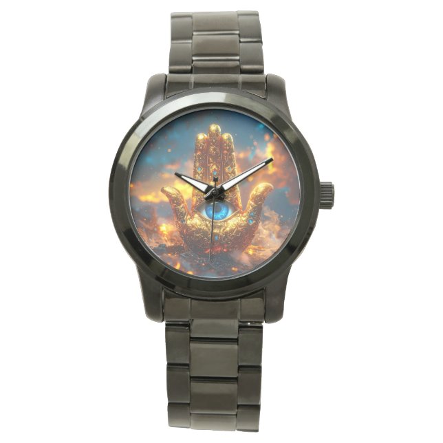 HAMSA HAND - ZEN BUDDHISM ARMBANDSUR (Framsida)