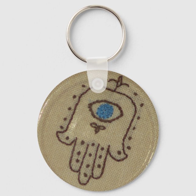 Hamsa Keychain Nyckelring (Framsida)