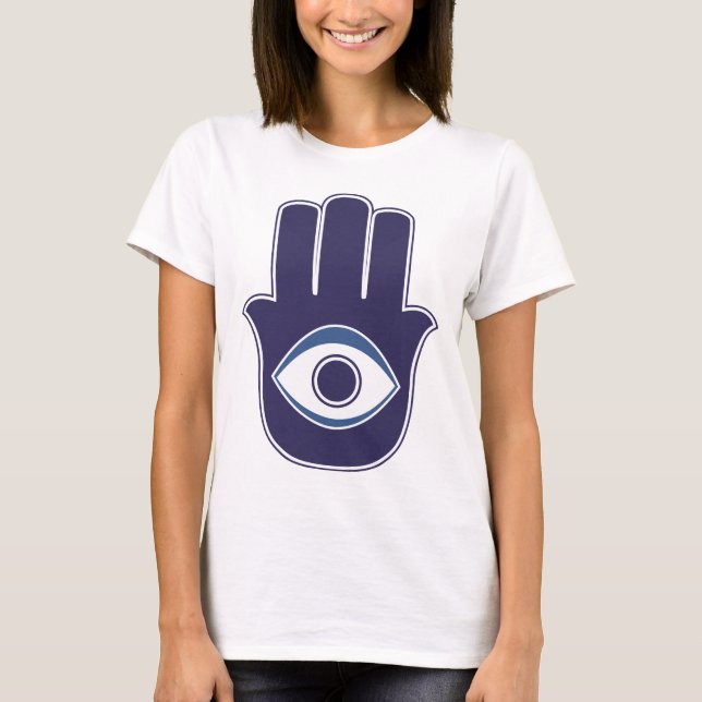 Hamsa/Khamsa räcker av Fatima/den Mary Tröja (Framsida)