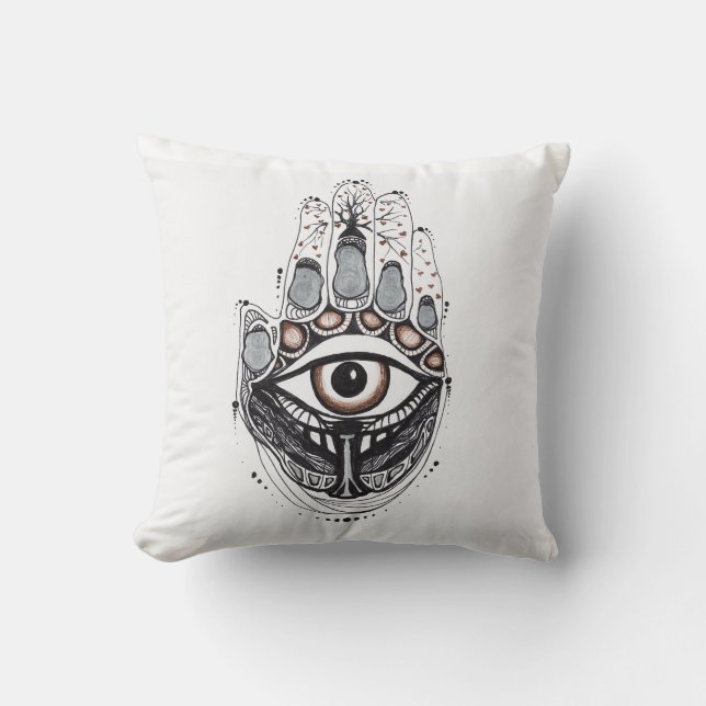 Hamsa kudder kudde (Framsida)