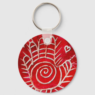 Hamsa/läkningshand/hand för Fatima Nyckelring