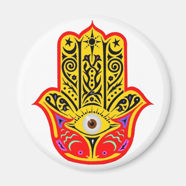 Hamsa - Magic Hamsa Magnet (Framsidan)