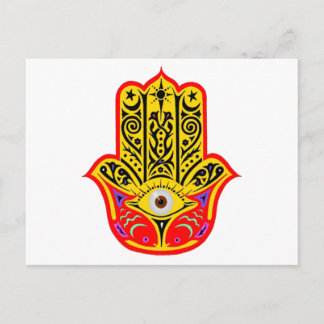 Hamsa - Magic Hamsa Vykort