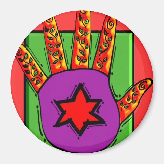 Hamsa Magnet (Framsidan)