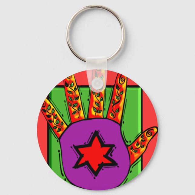 Hamsa Nyckelring (Framsida)