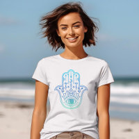 Hamsa Öga eller Hand of Fatima Evil Öga Protection