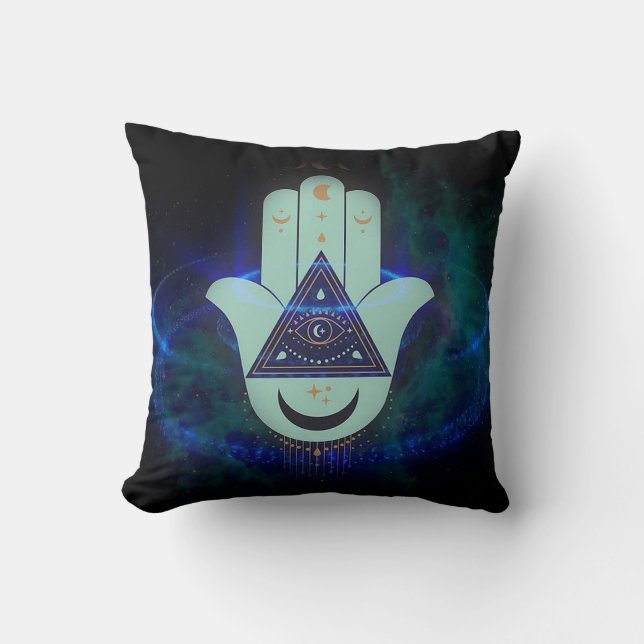 Hamsa Pillow Kudde (Framsida)