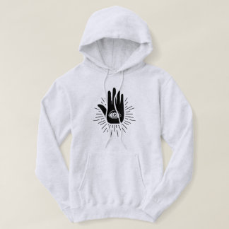 Hamsa räcker den tredje Pineal ögaSoulinsikten Hoodie