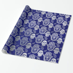 Hamsa räcker mönster - pryda med pärlor och presentpapper