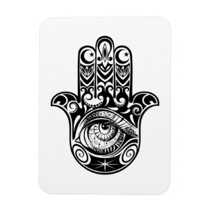 Hamsa räcker Zendoodle Magnet