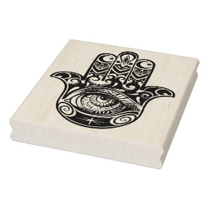 Hamsa räcker Zendoodle Stämpel
