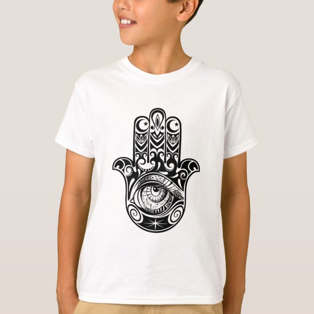 Hamsa räcker Zendoodle Tröja (Framsida)