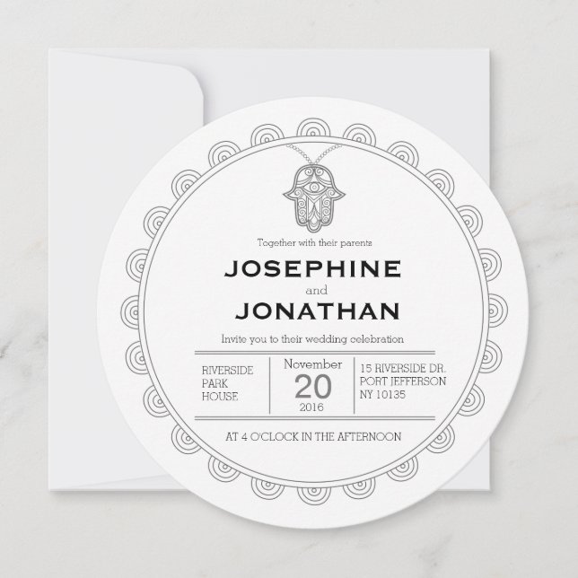 hamsa rund inbjudan (Framsida)