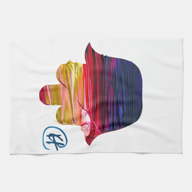 Hamsa Studio Art Kökshandduk (Horisontell)