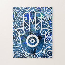 Hamsa Swirls Pussel