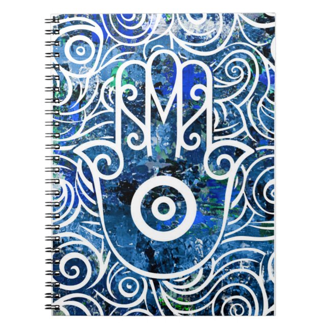 Hamsa Virvlar Anteckningsbok (Framsidan)