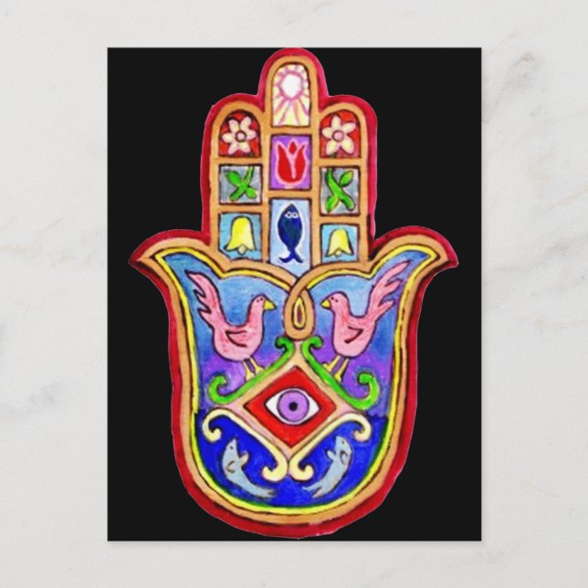 Hamsa Vykort (Framsida)