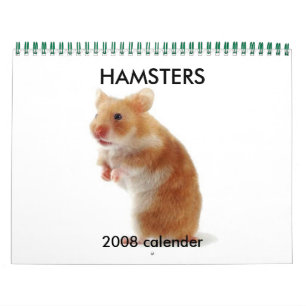 Hamster1, HAMSTERS, 2008 Calender Kalender