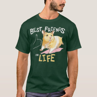 Hamster Älskare Best Friend for Life T Shirt