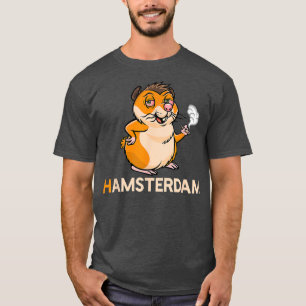 Hamster Amsterdam Joint Ogräs Stoner T Shirt
